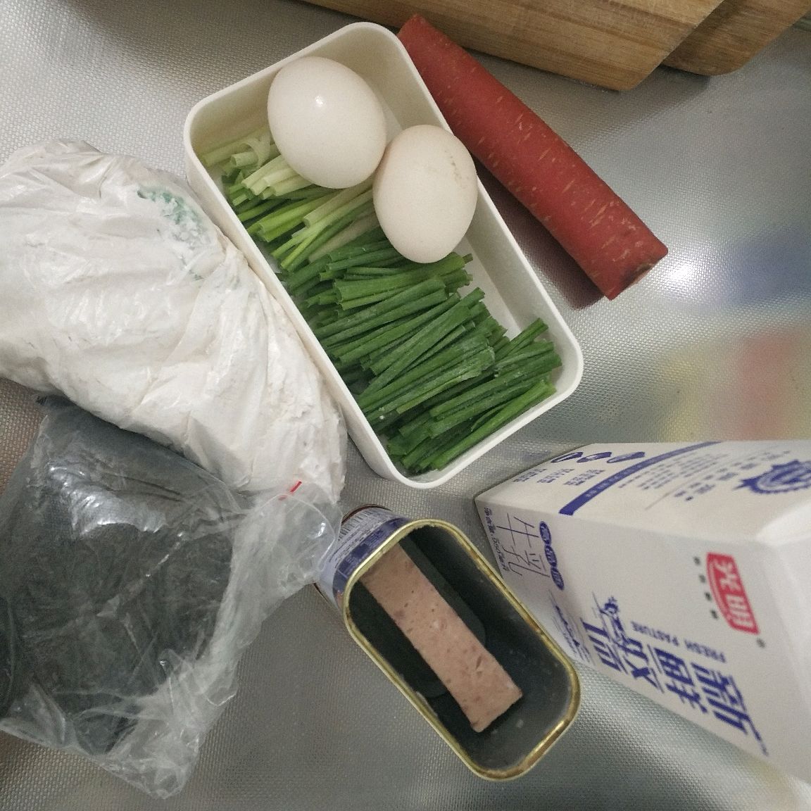 快手早餐~葱油鸡蛋饼