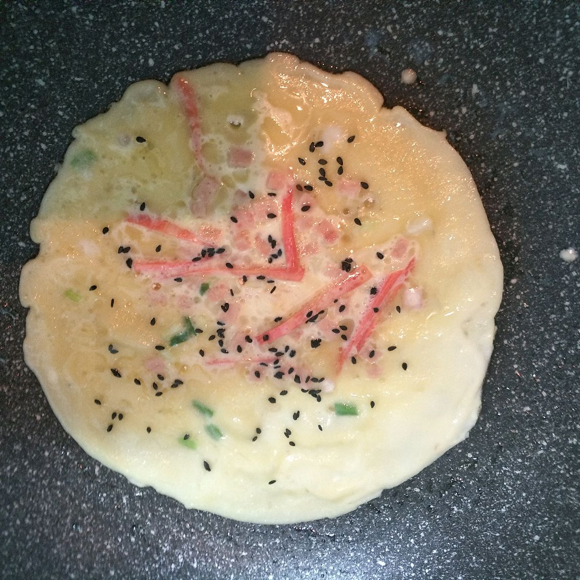 快手早餐~葱油鸡蛋饼