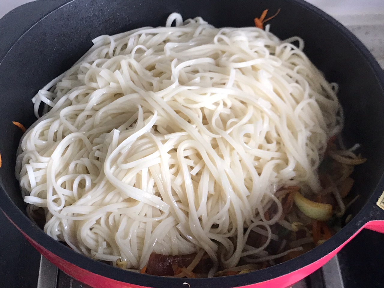 快手早餐家常炒面