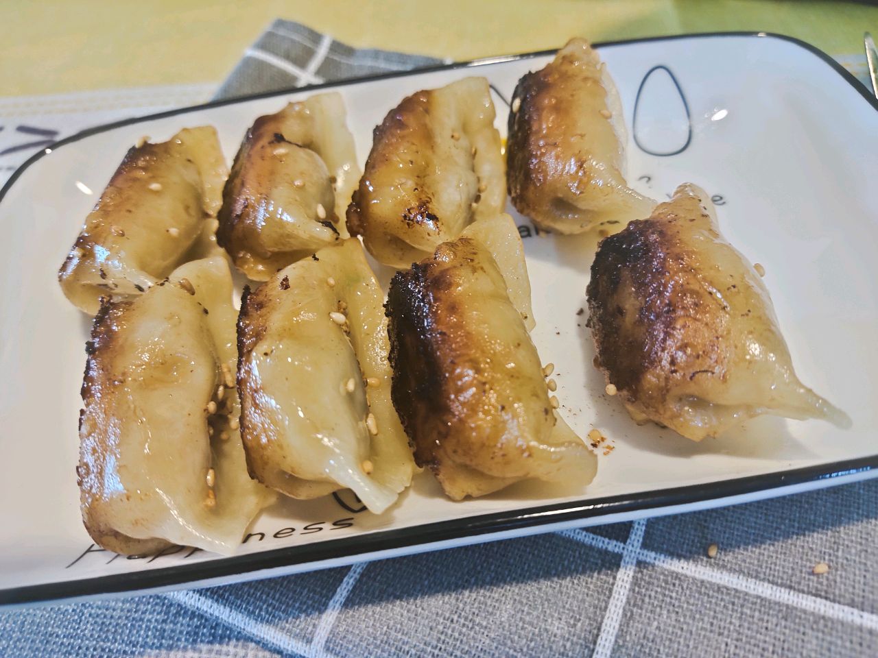 快手早餐煎饺