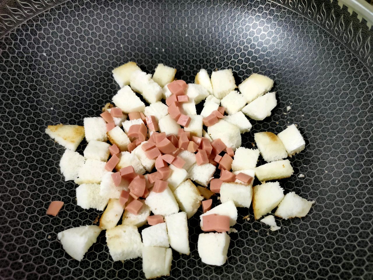 快手早餐馒头鸡蛋饼