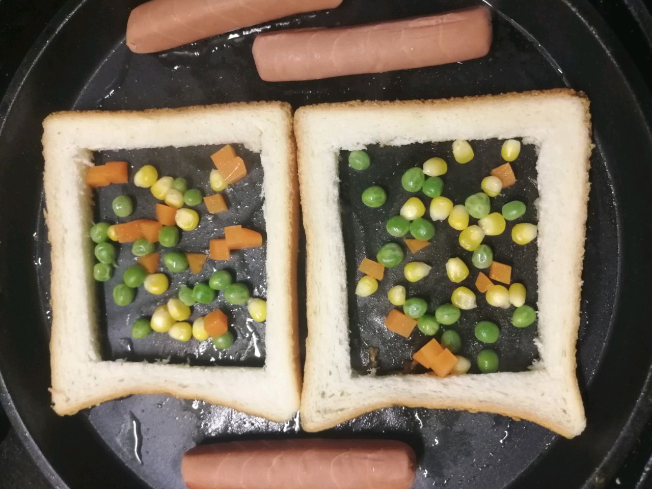快手早餐之吐司片