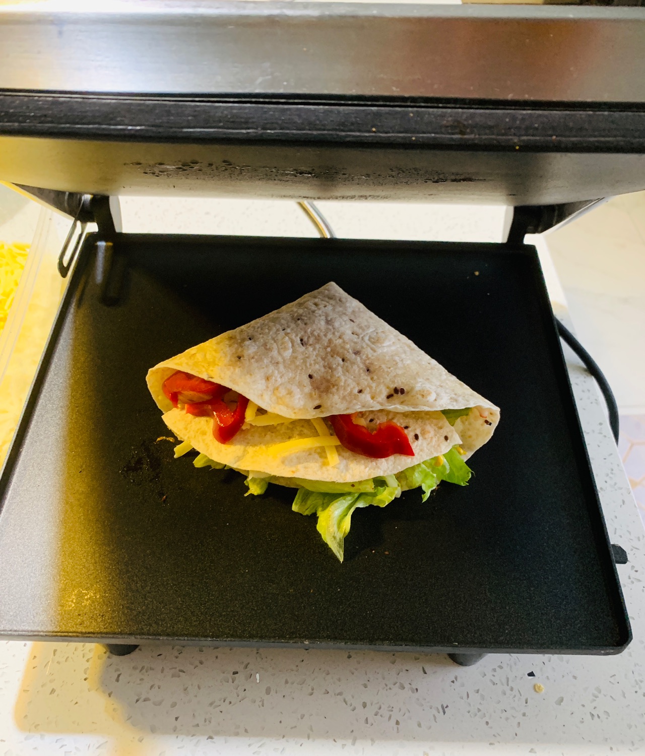 快手早餐之芝士蔬菜饼