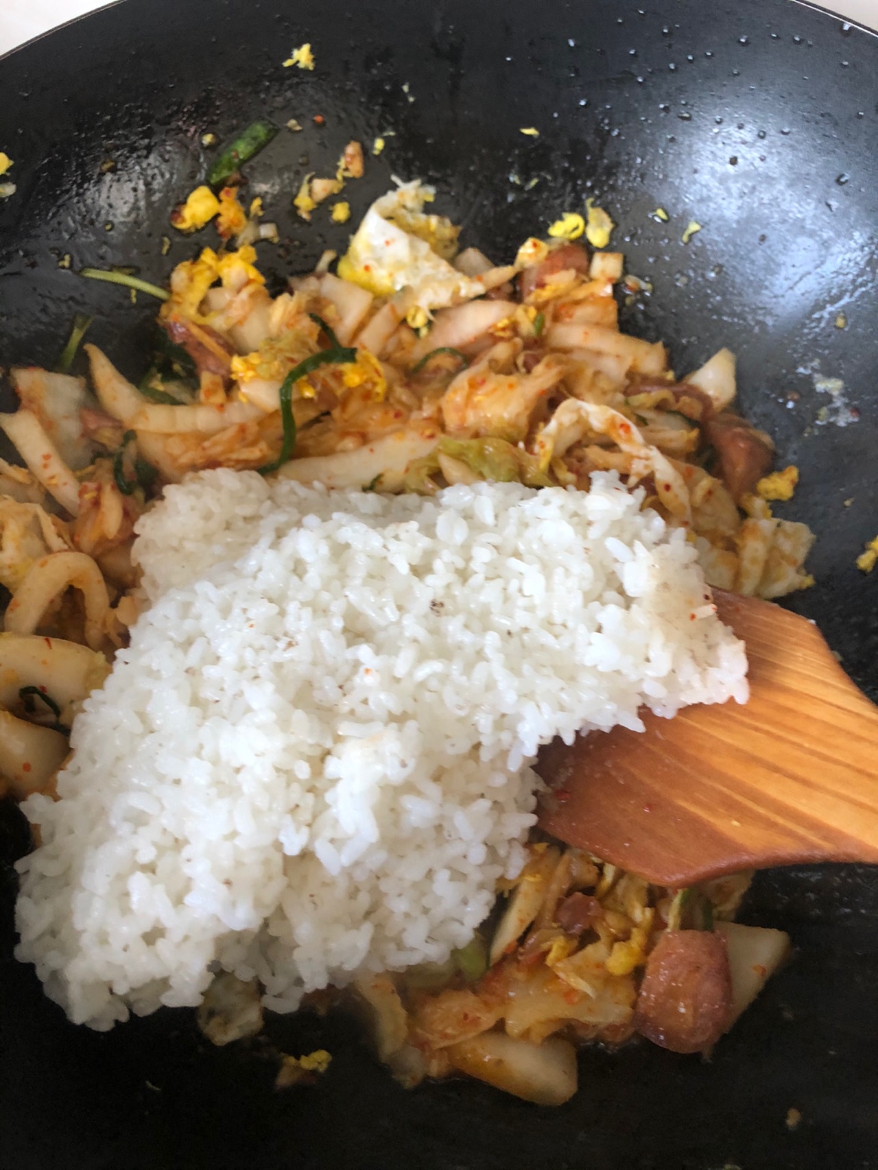 辣白菜炒饭 安排~