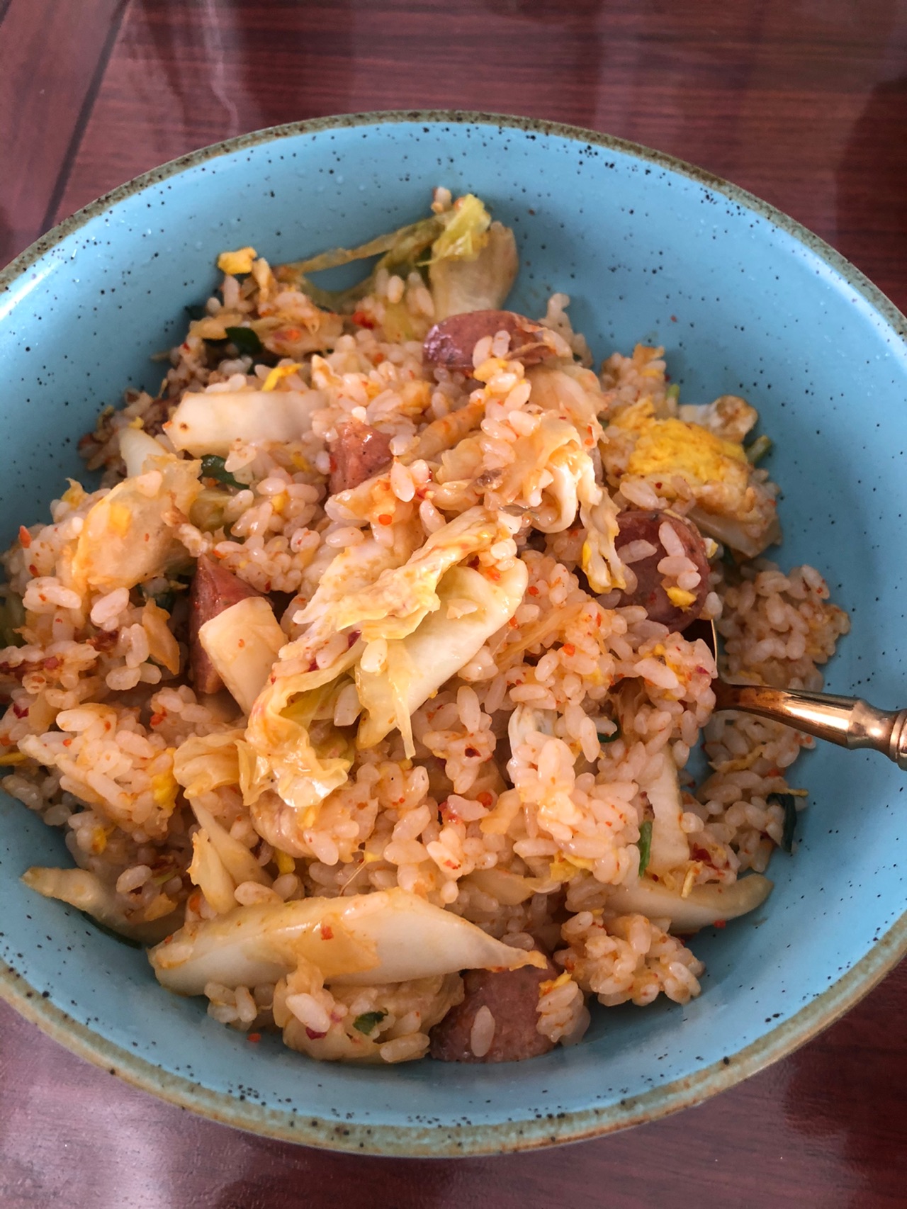 辣白菜炒饭 安排~