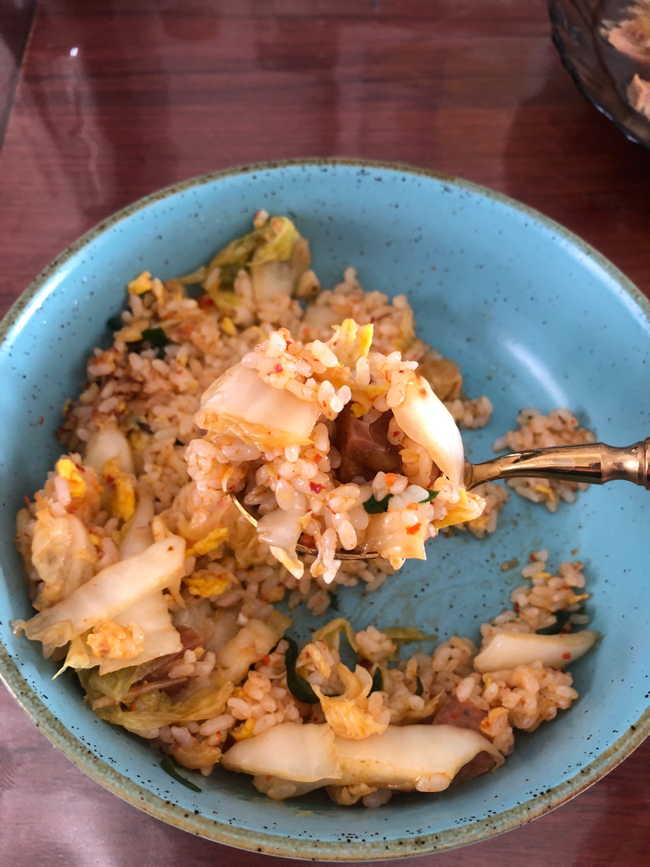 辣白菜炒饭 安排~