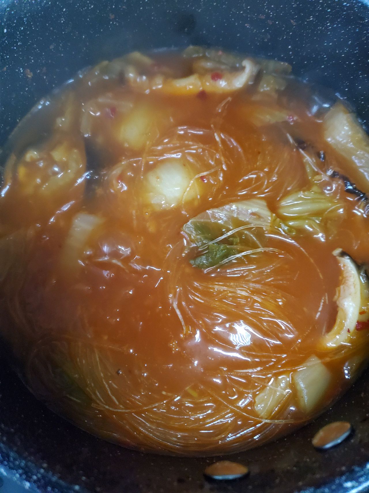 辣白菜肥牛粉丝
