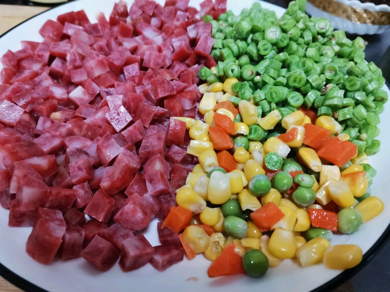 腊肠煲饭