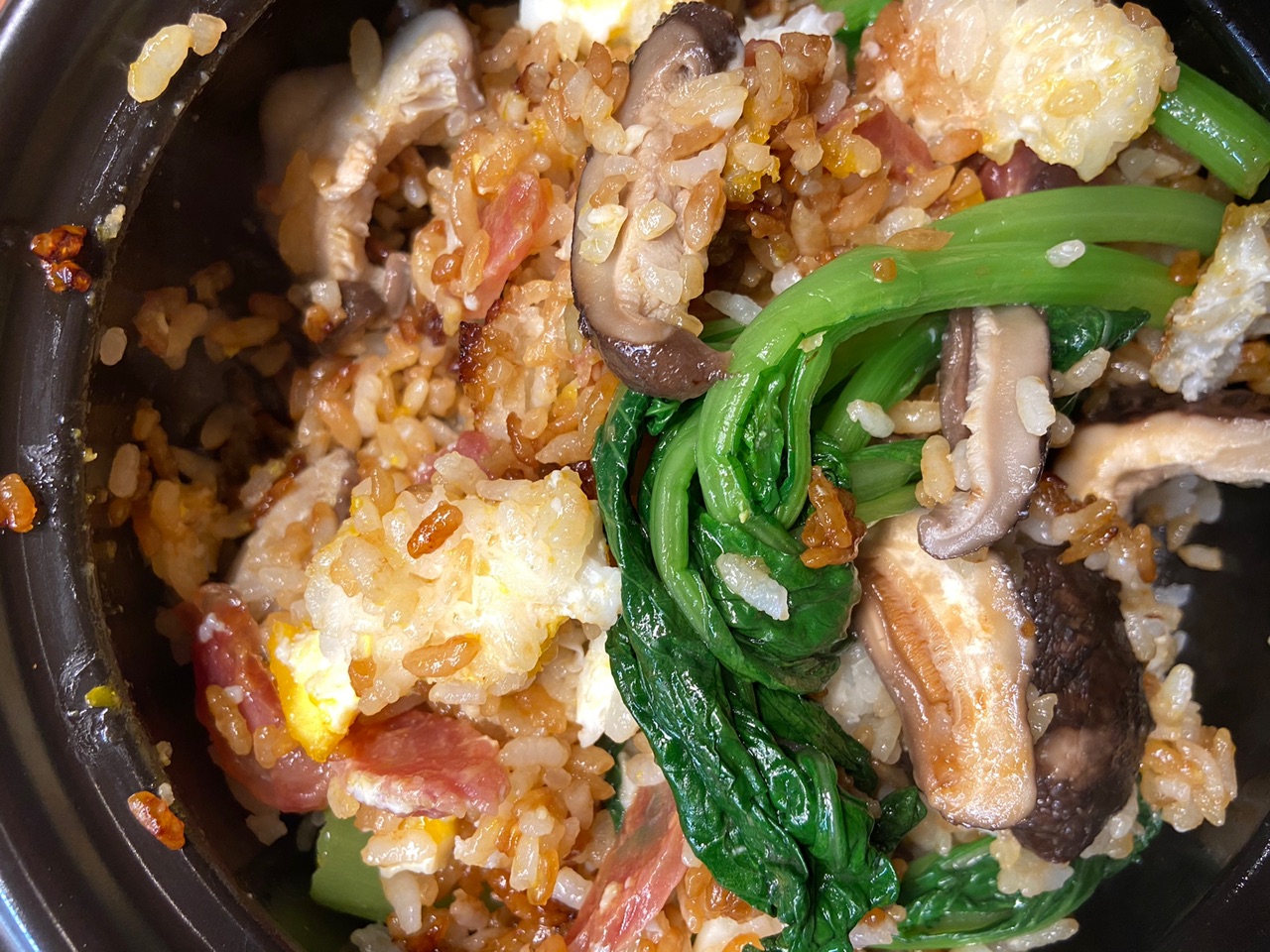 腊肠煲仔饭