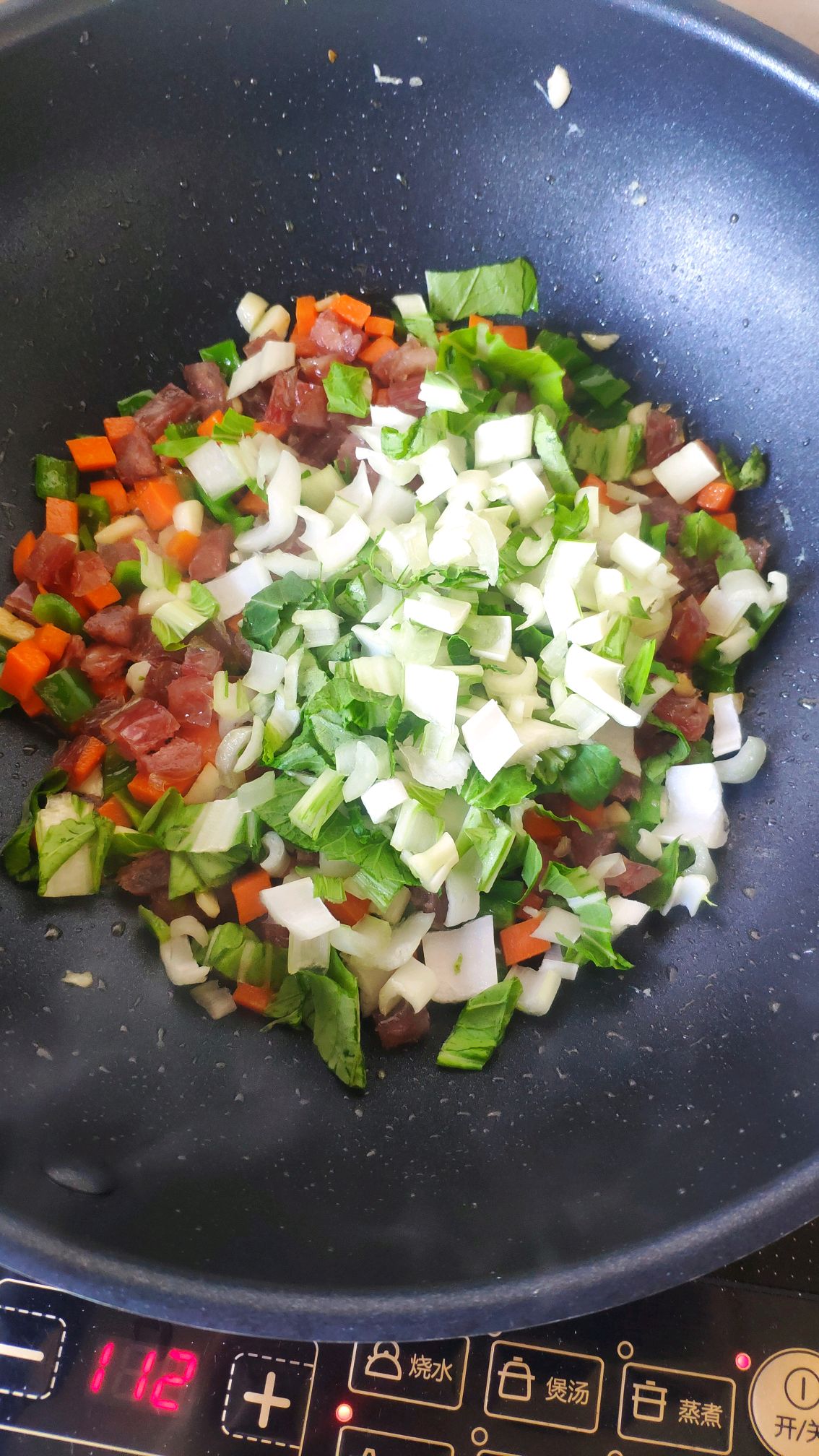 腊肠炒饭