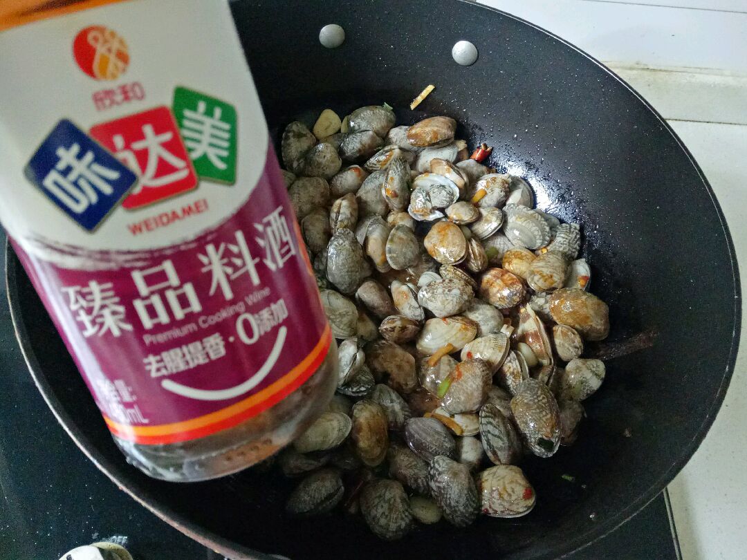 辣炒花蛤蜊