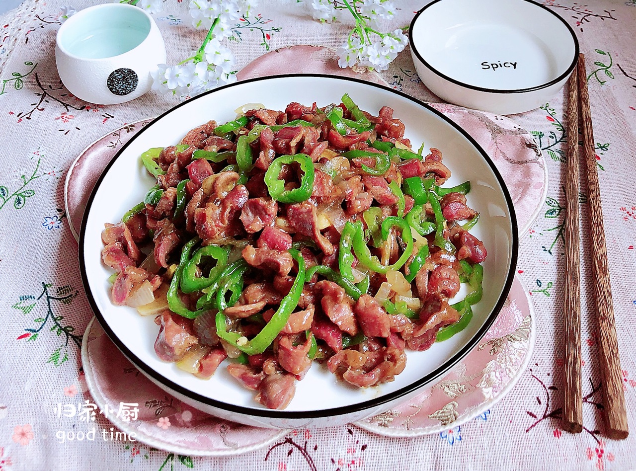 辣炒鸡胗
