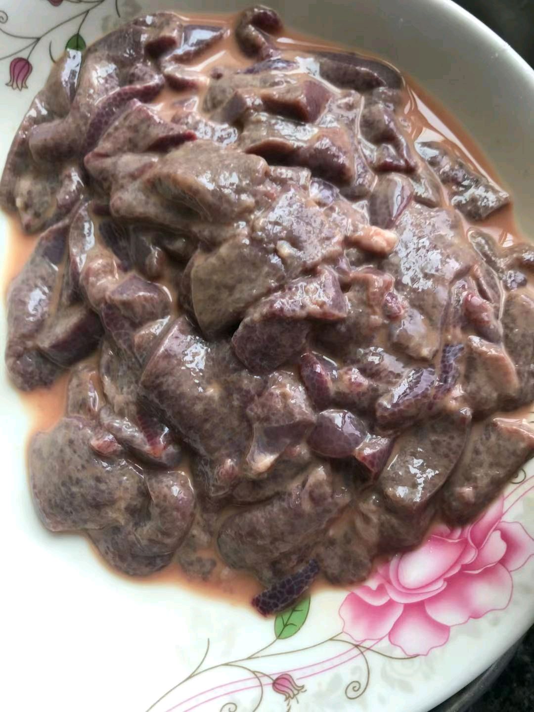 辣炒猪肝