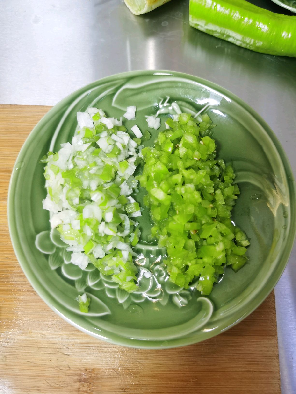 辣豆腐蒸包
