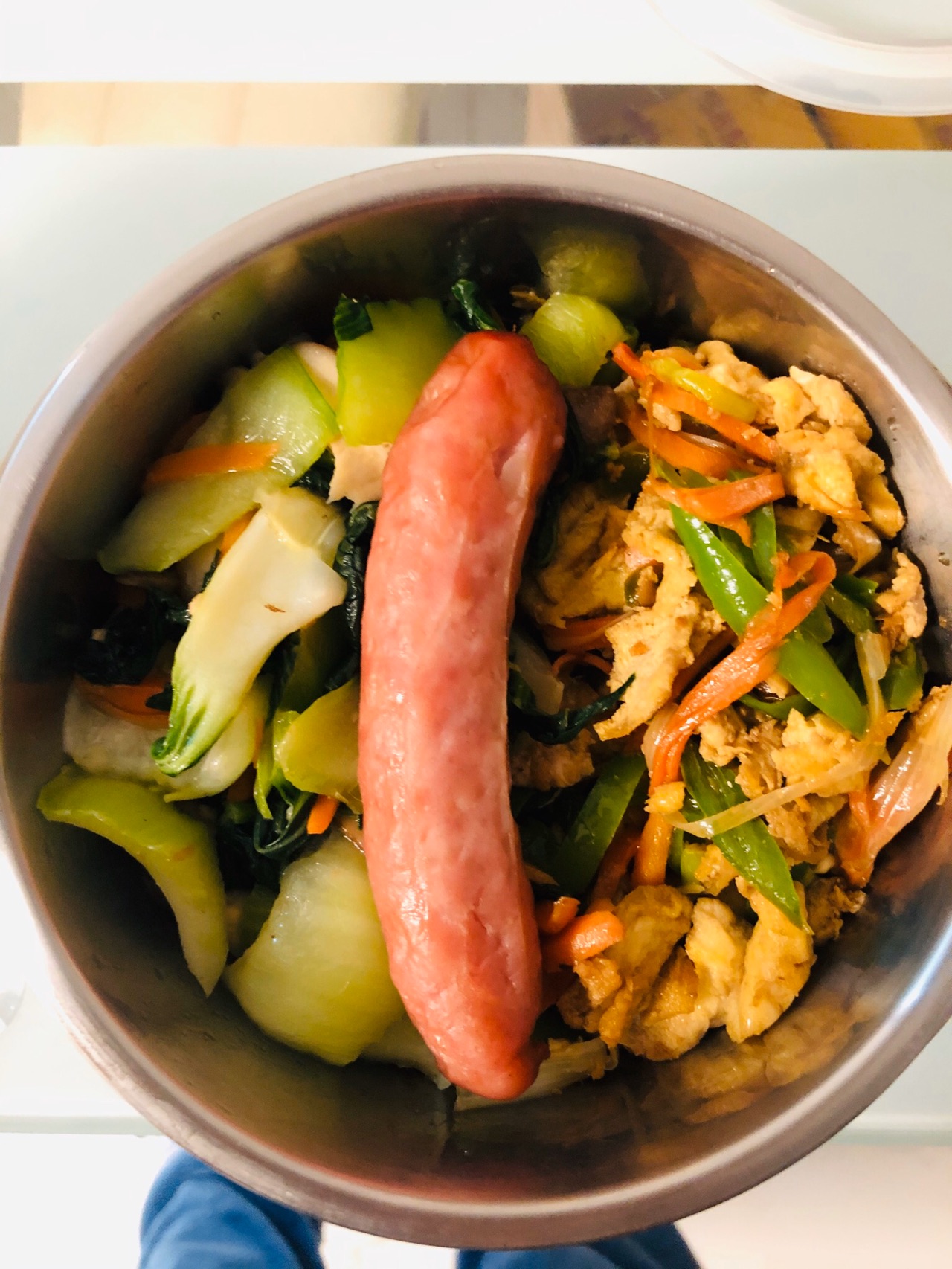 辣椒豆瓣酱炒鸡蛋