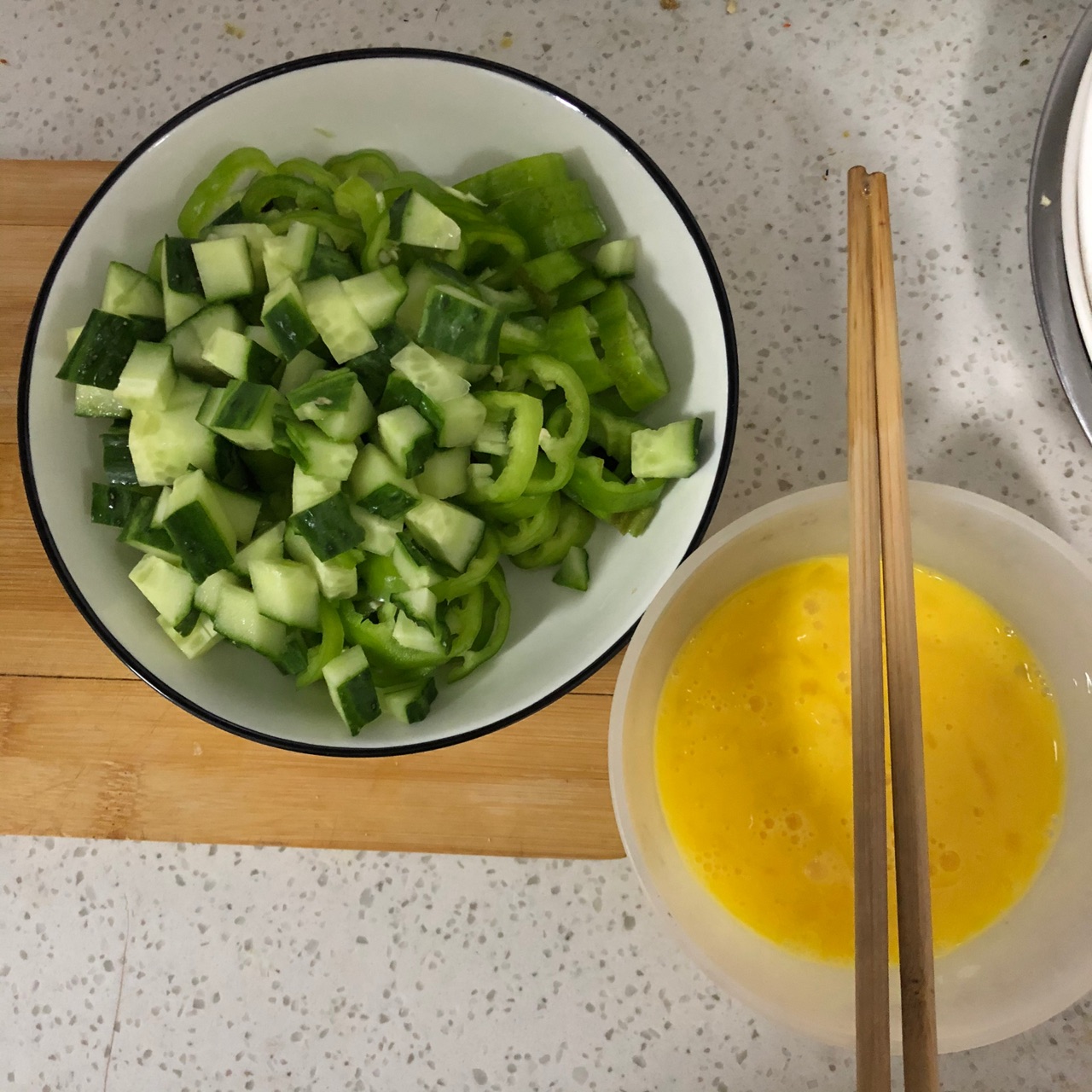 辣椒鸡蛋打卤面（纯东北做法）