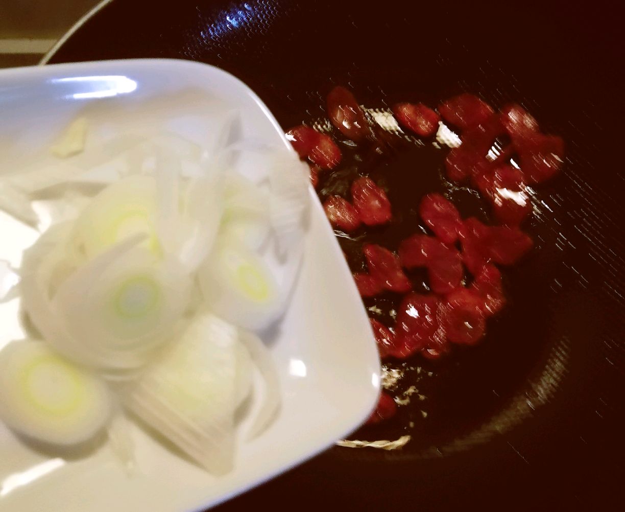 腊肉炒冬笋