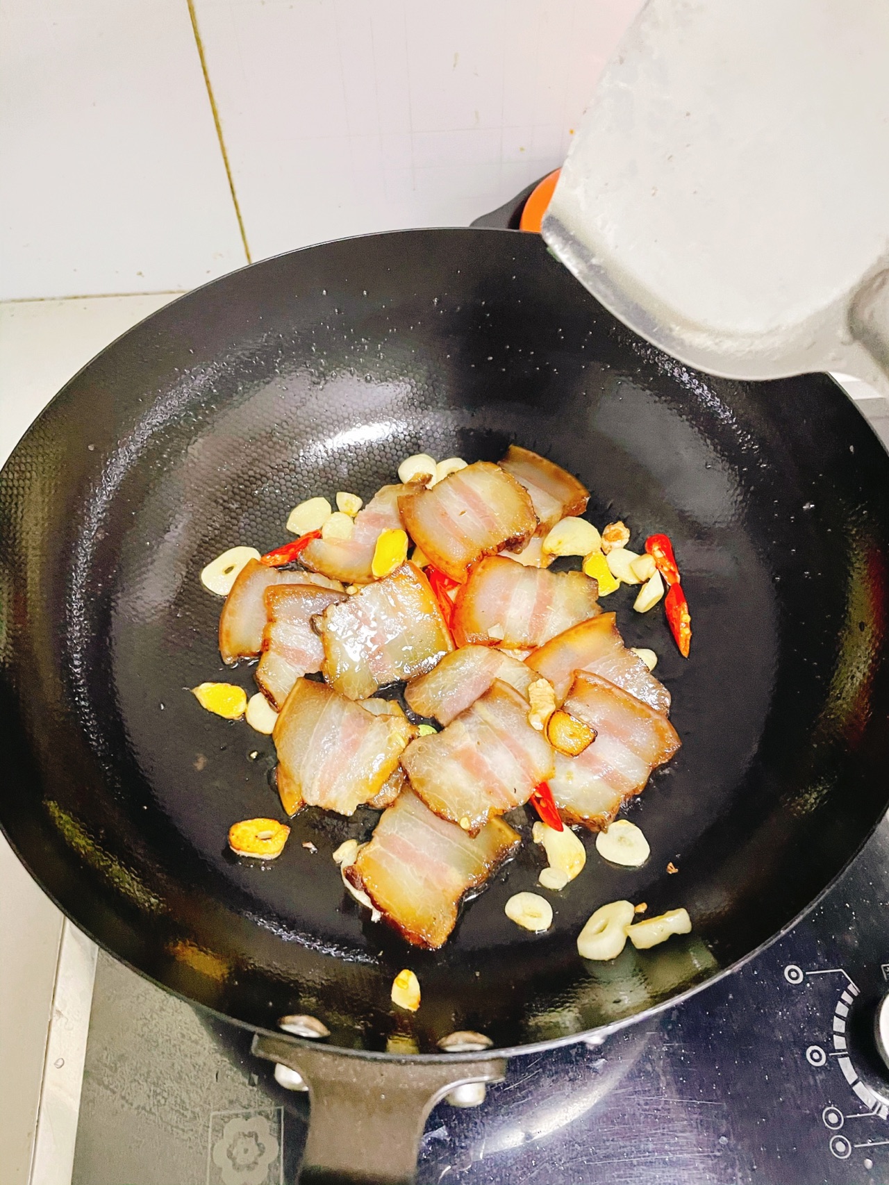 腊肉豆角