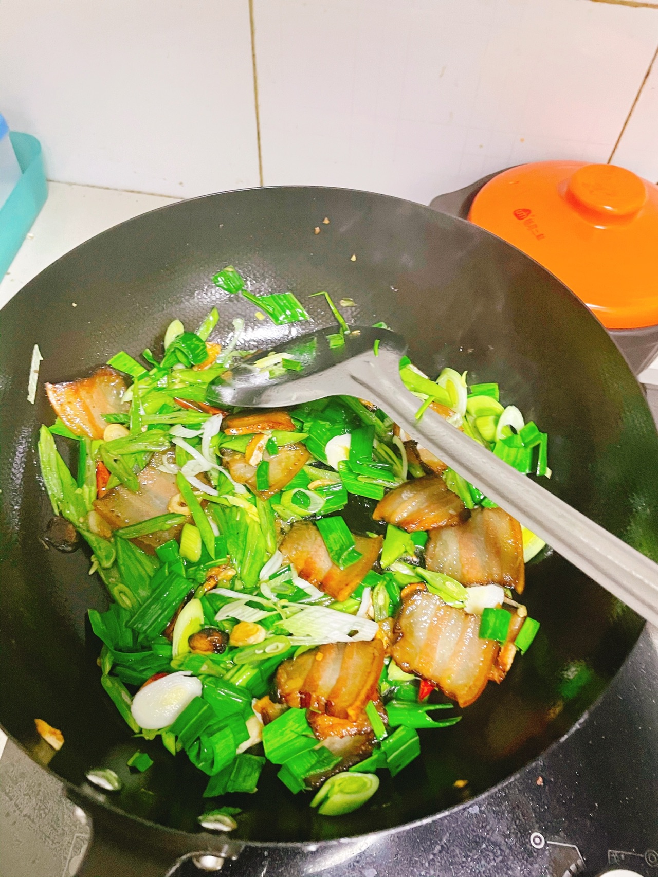 腊肉豆角