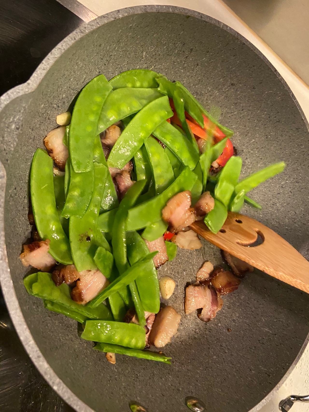 腊肉荷兰豆