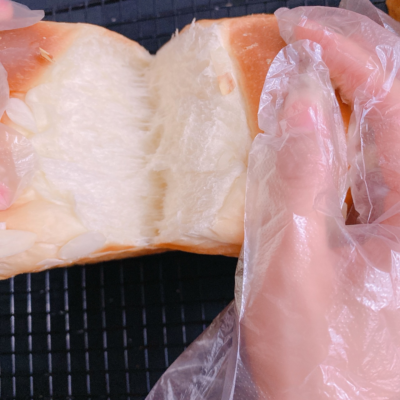 拉丝牛奶吐司(简单好做)