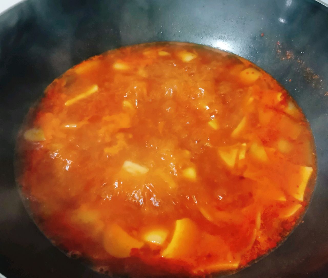 辣汤玉米面
