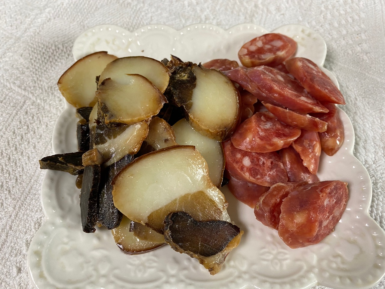 腊味什锦焖饭