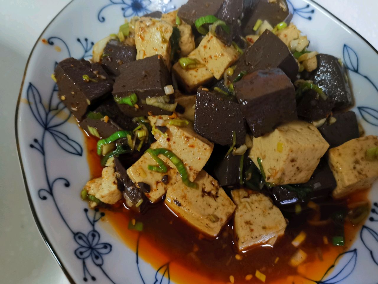 辣子蒜红白豆腐