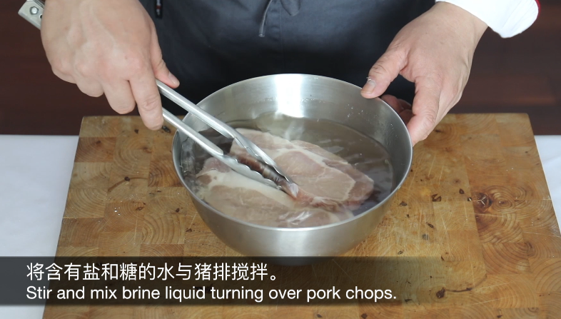 蓝莓酱加拿大猪排