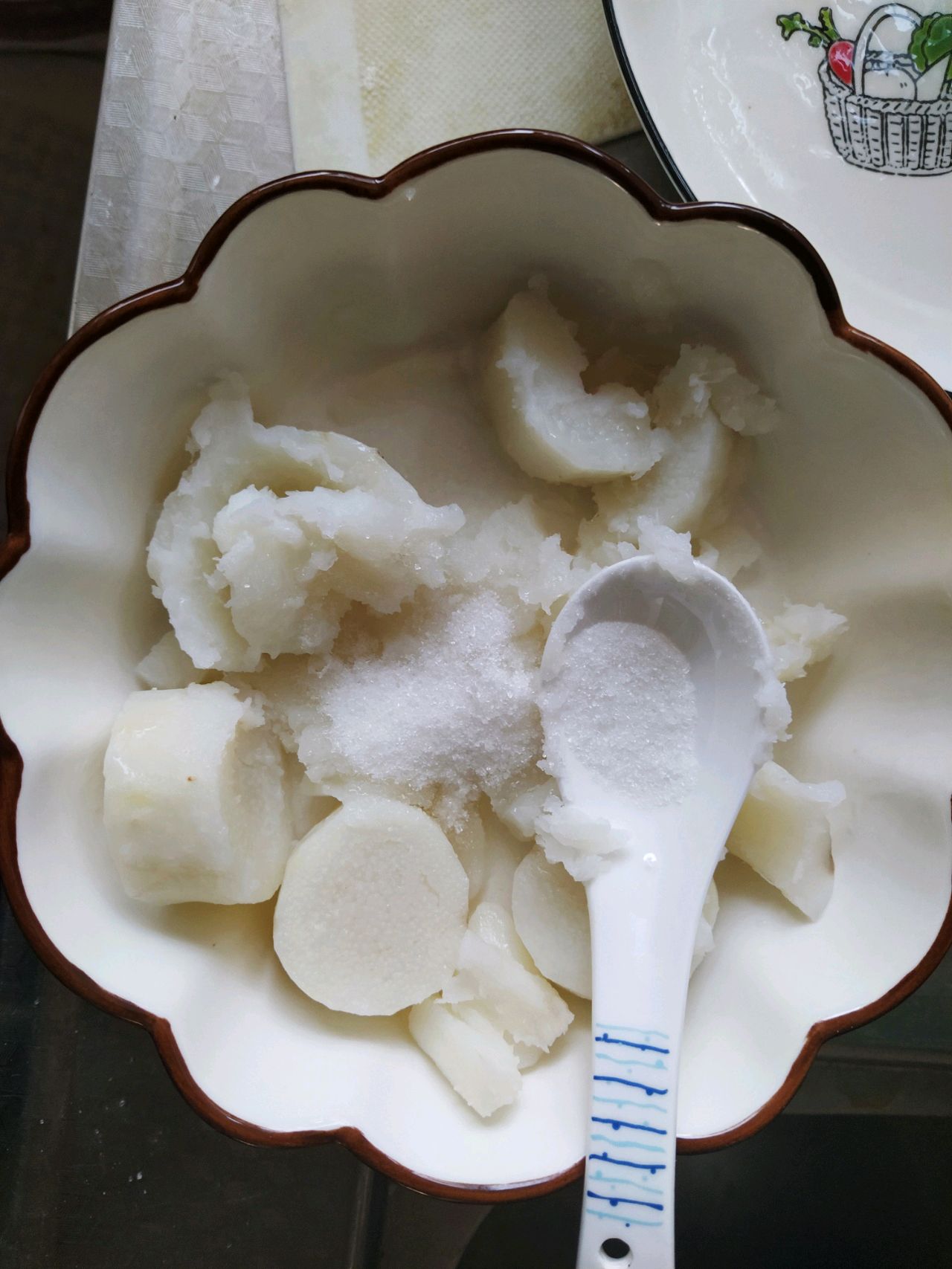 蓝莓山药泥