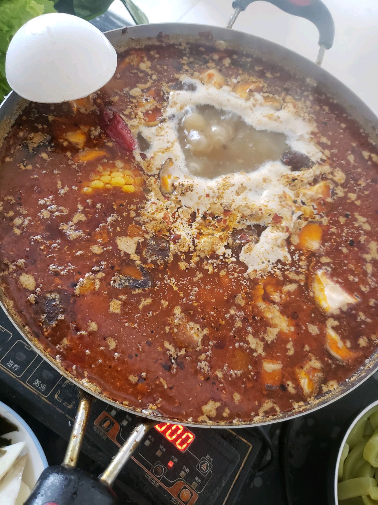 懒人版火锅鸡汤底 鸡火锅