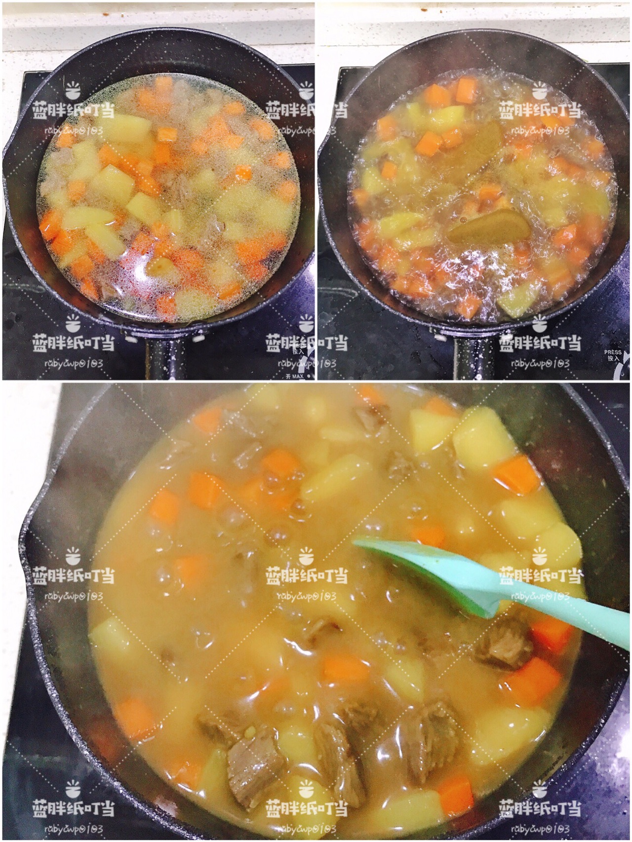 懒人版咖喱牛肉饭