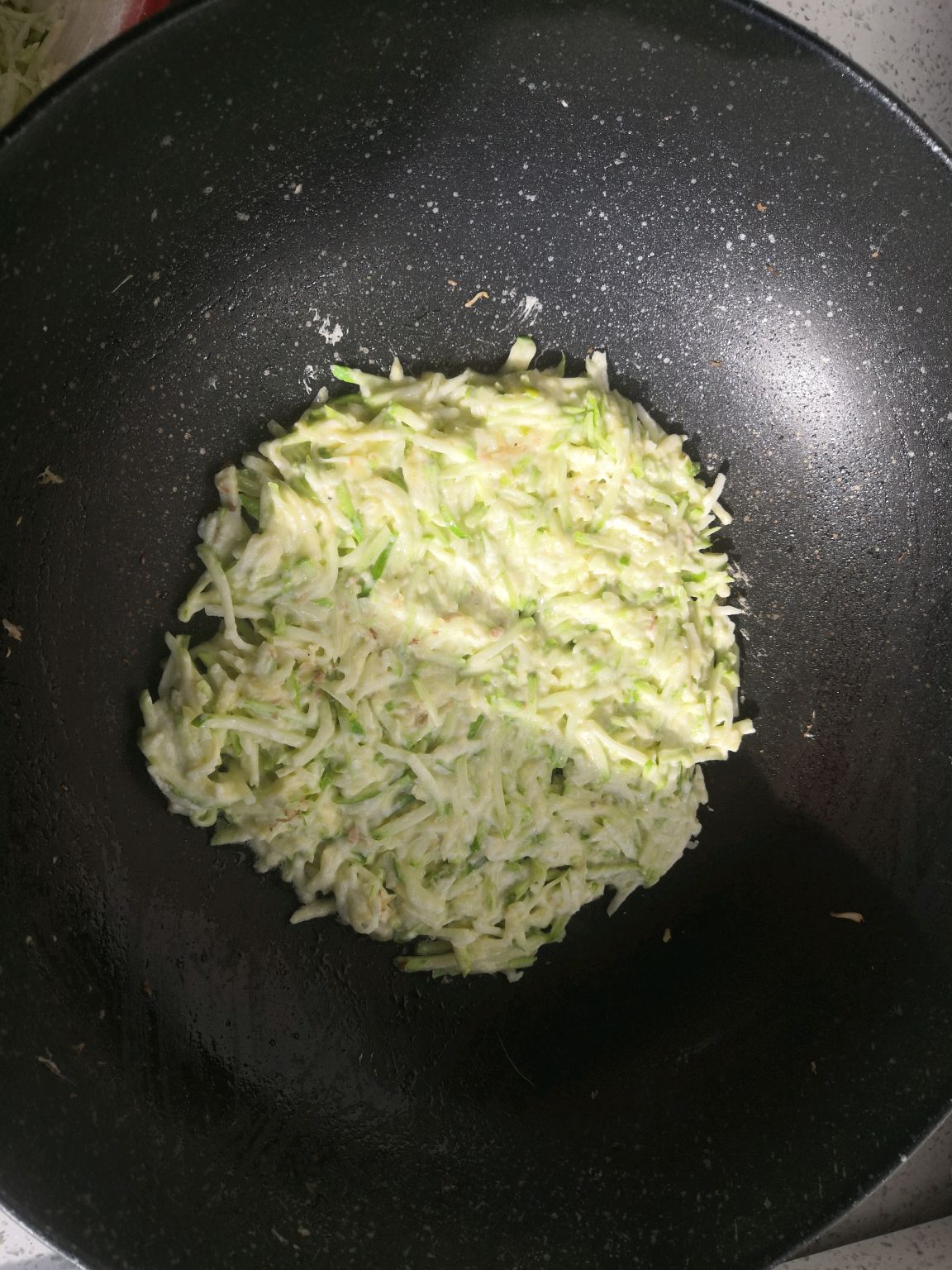 懒人版西葫芦牛肉饼