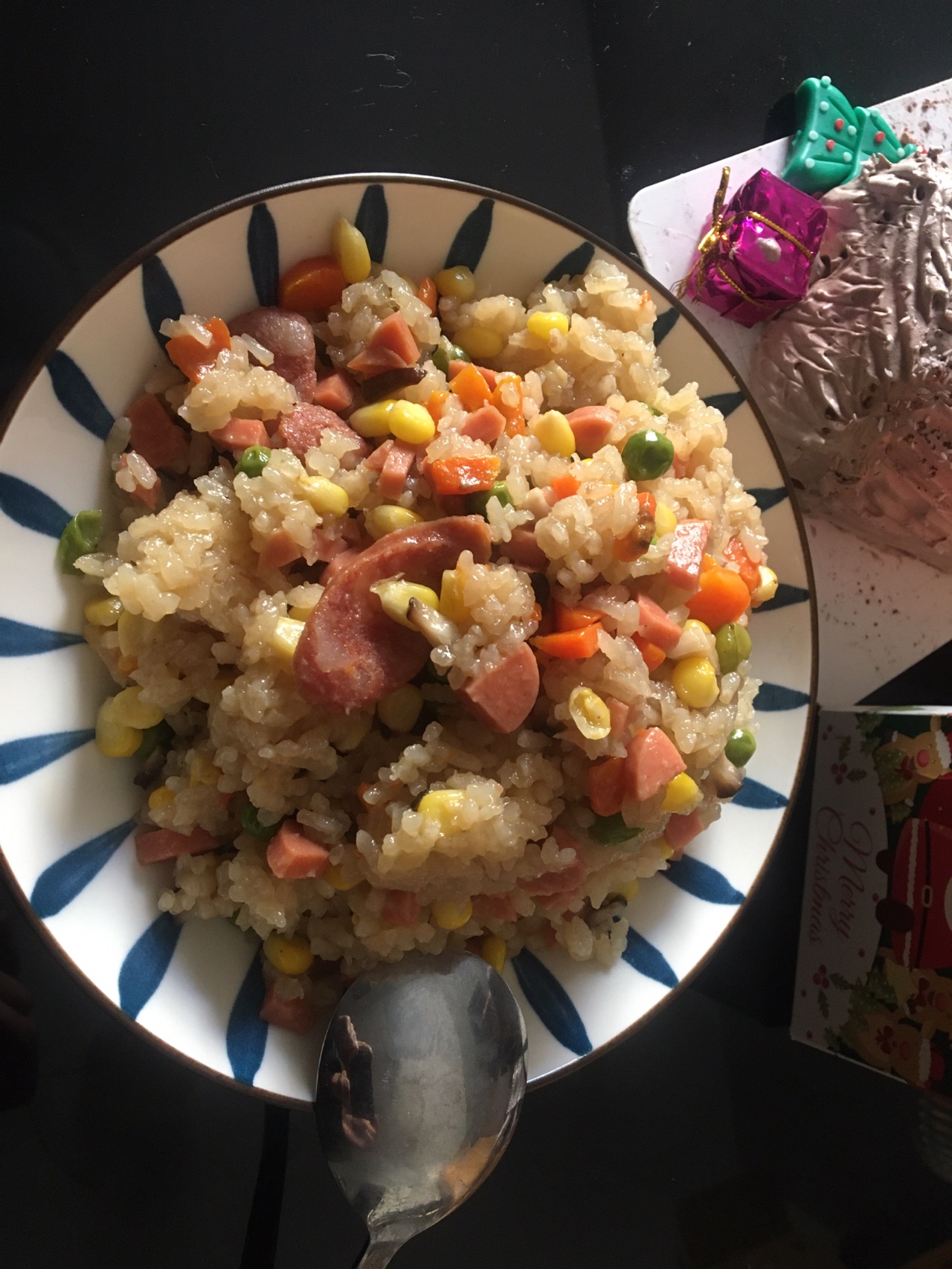 懒人电饭煲腊肠煲仔饭