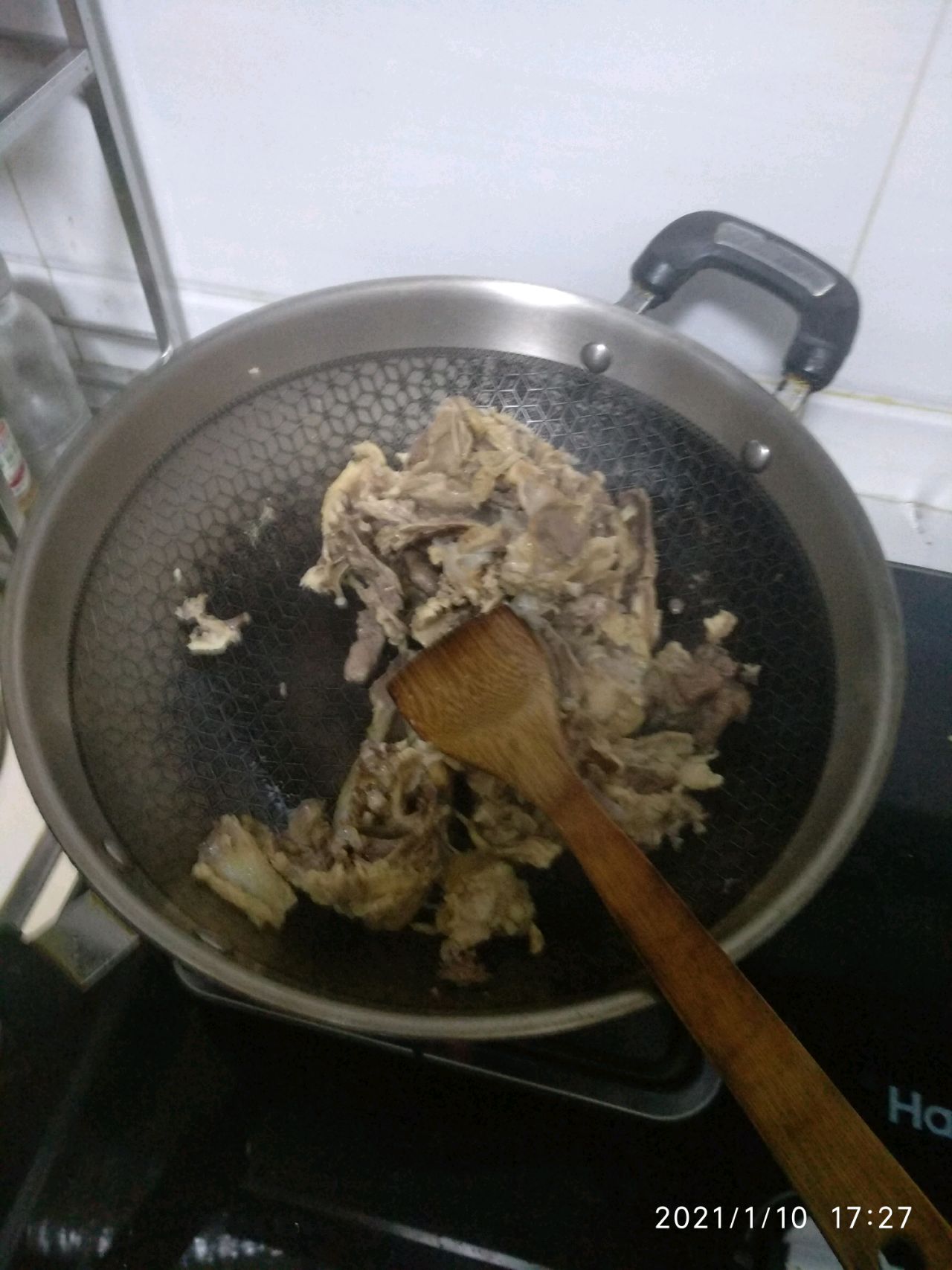 懒人鸡架炒土豆