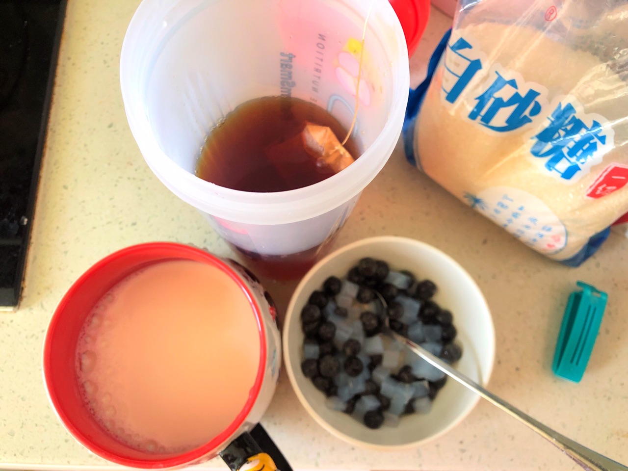 懒人自制珍珠椰果奶茶