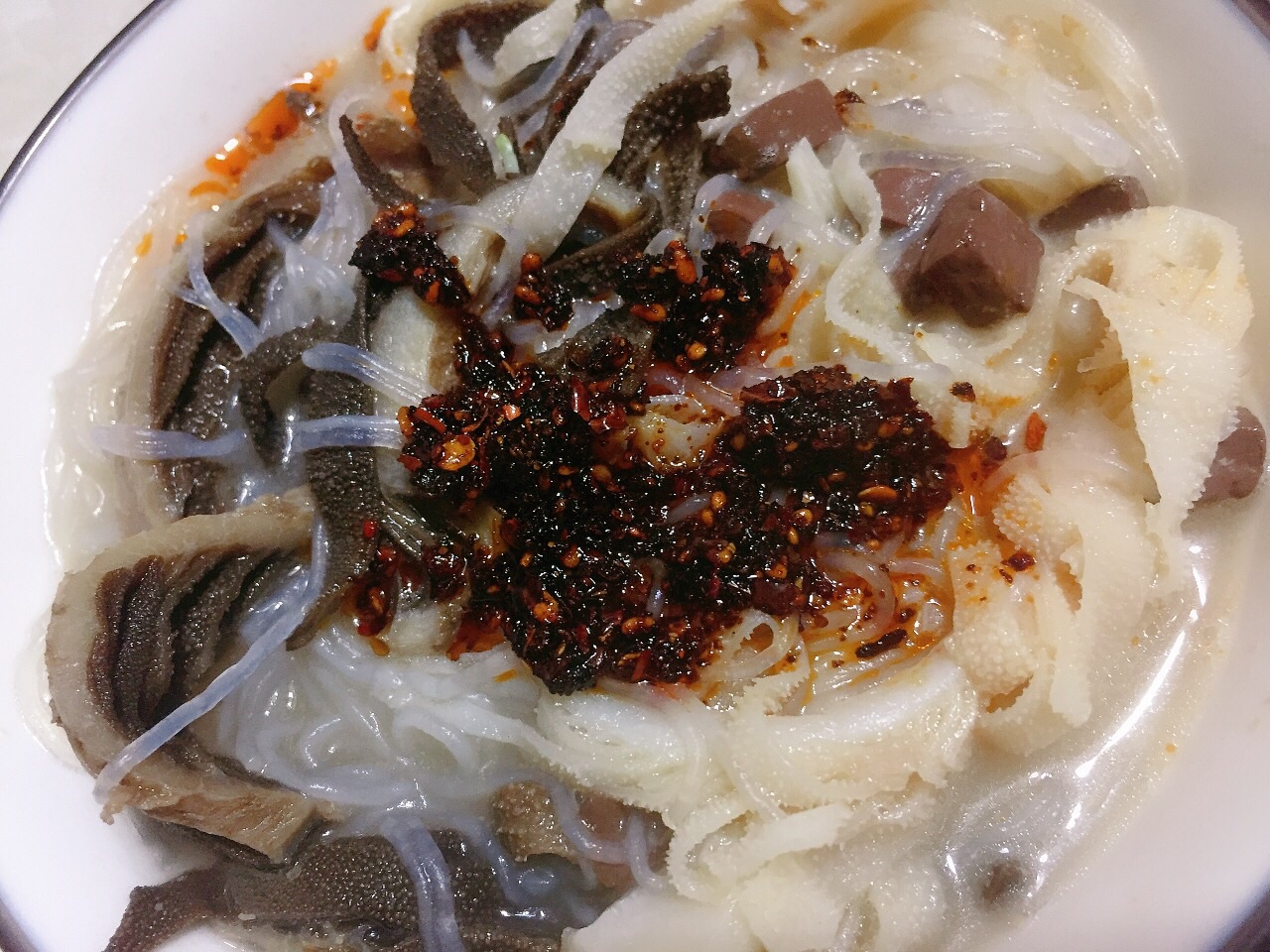 老北京爆肚（and水煮牛肉）