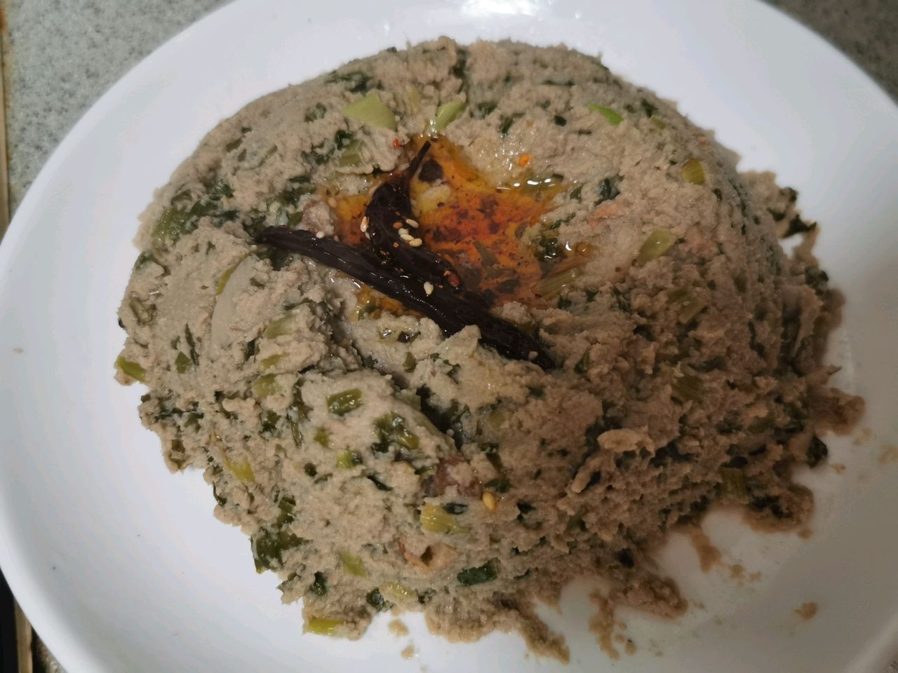 老北京传统吃食：羊油麻豆腐
