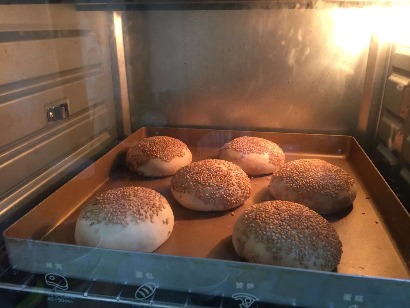 老北京芝麻酱烧饼