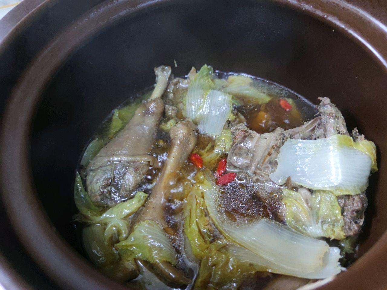 老酒炖鸡