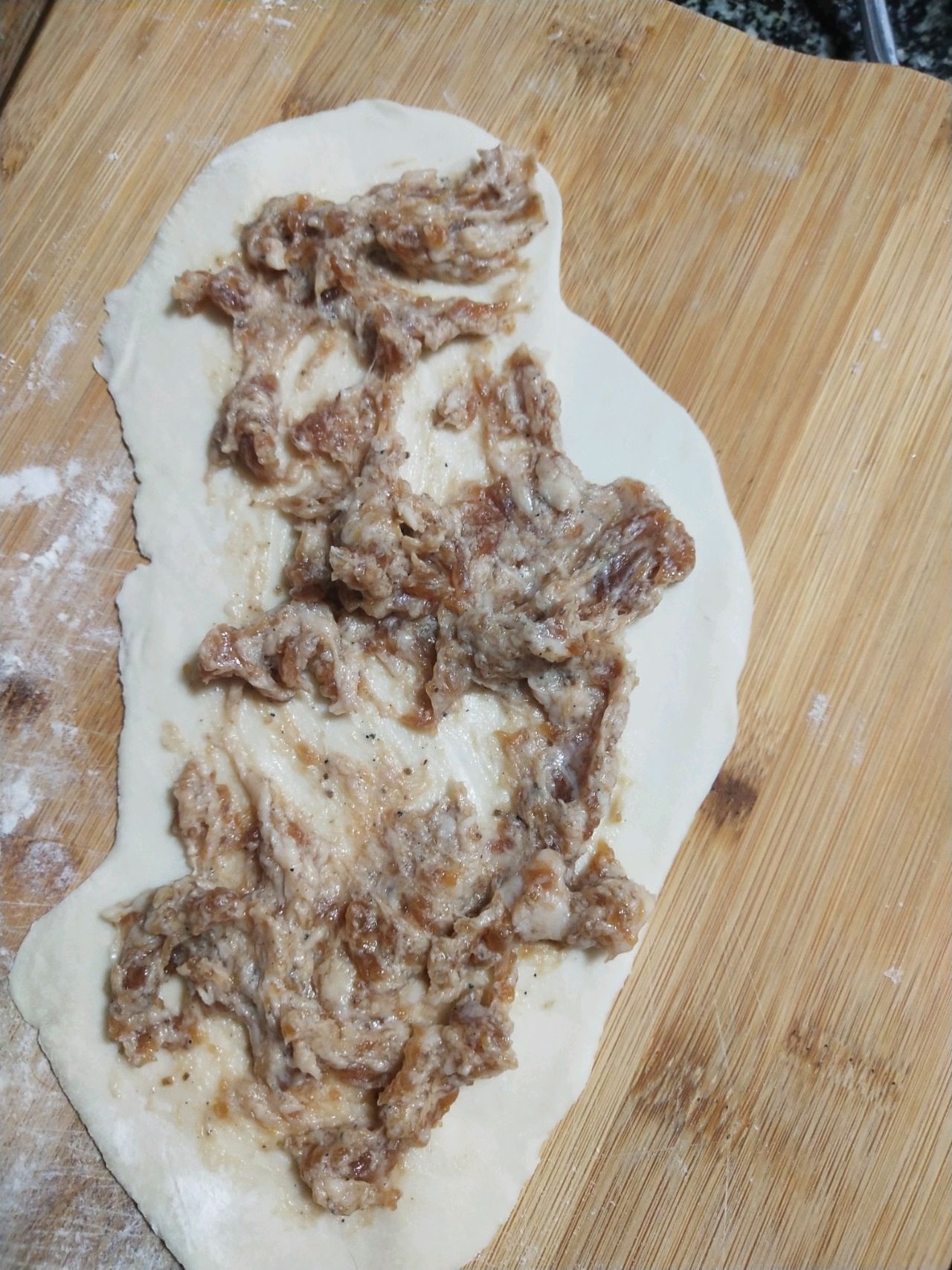 烙肉饼