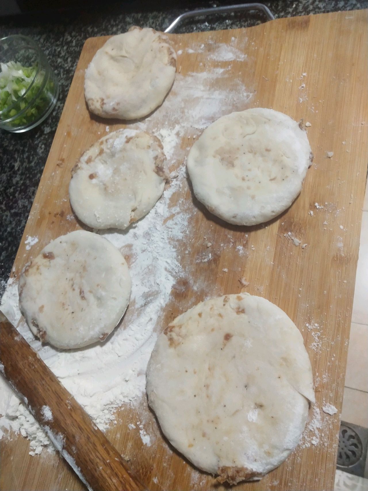 烙肉饼