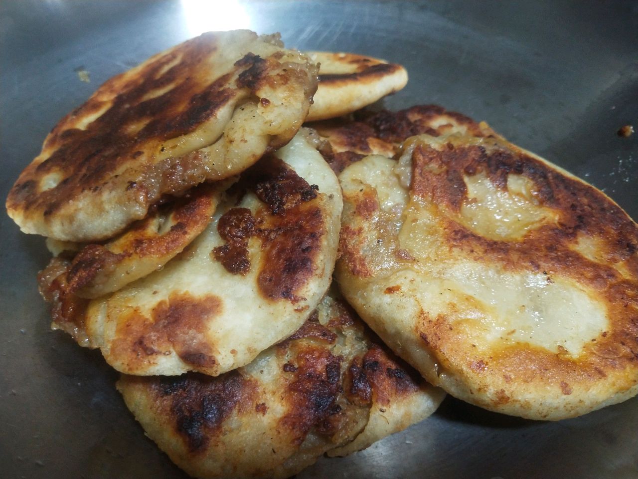 烙肉饼