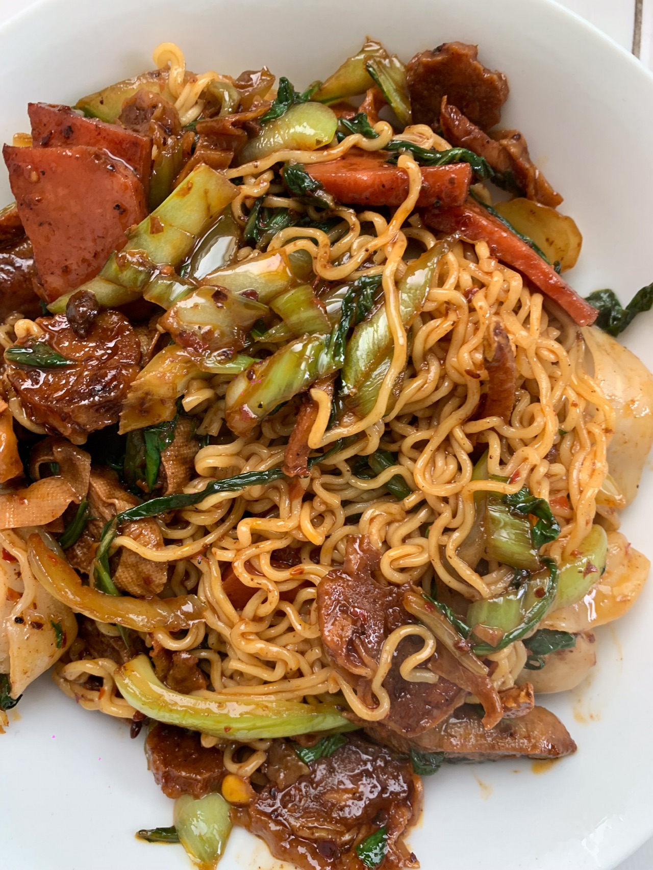 雷霆火焰山（馄饨面）