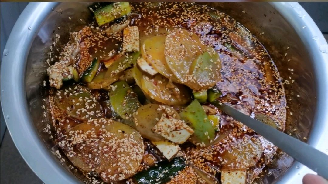 冷锅麻辣菜
