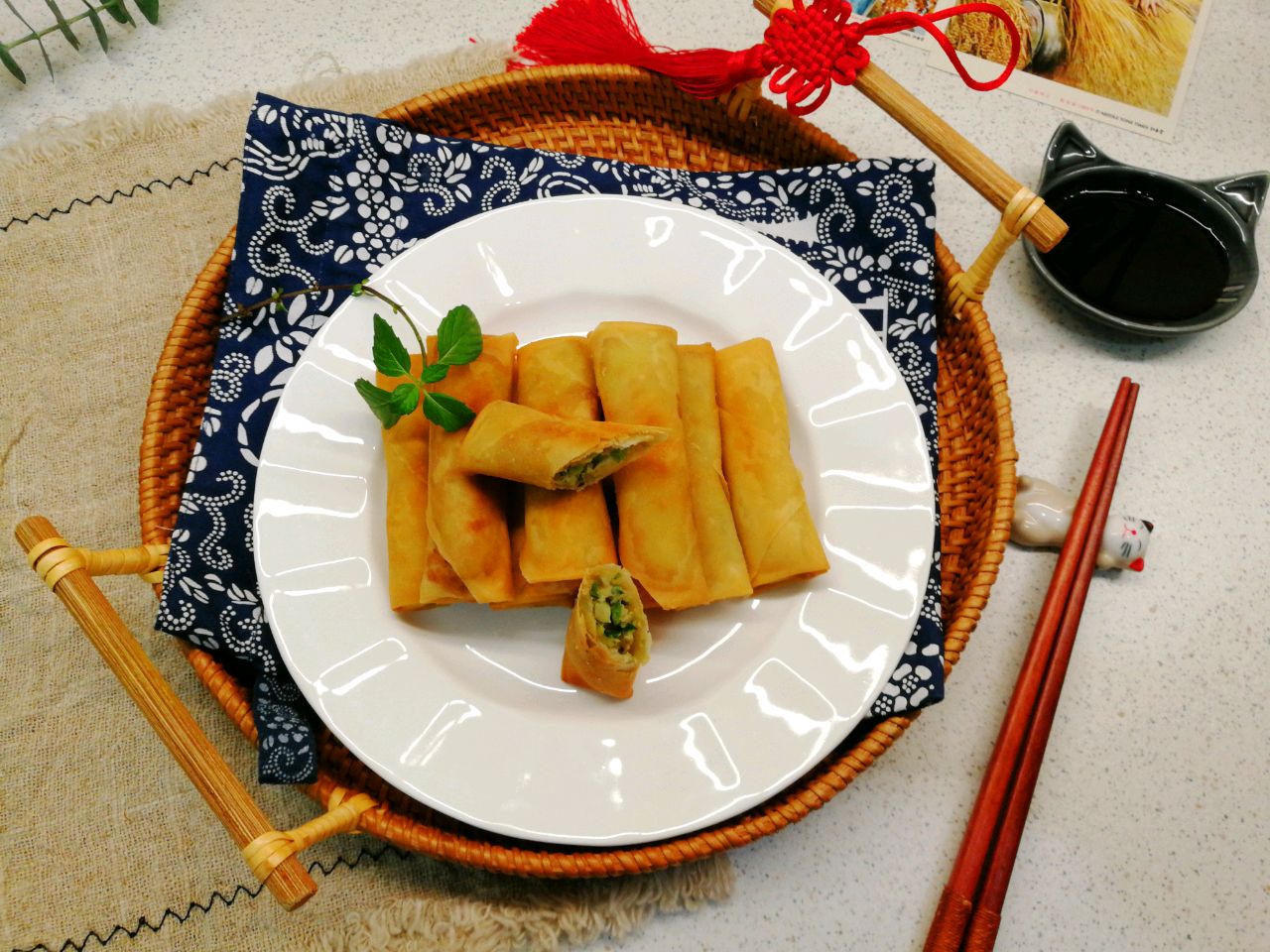 立春吃春卷，年夜饭必吃
