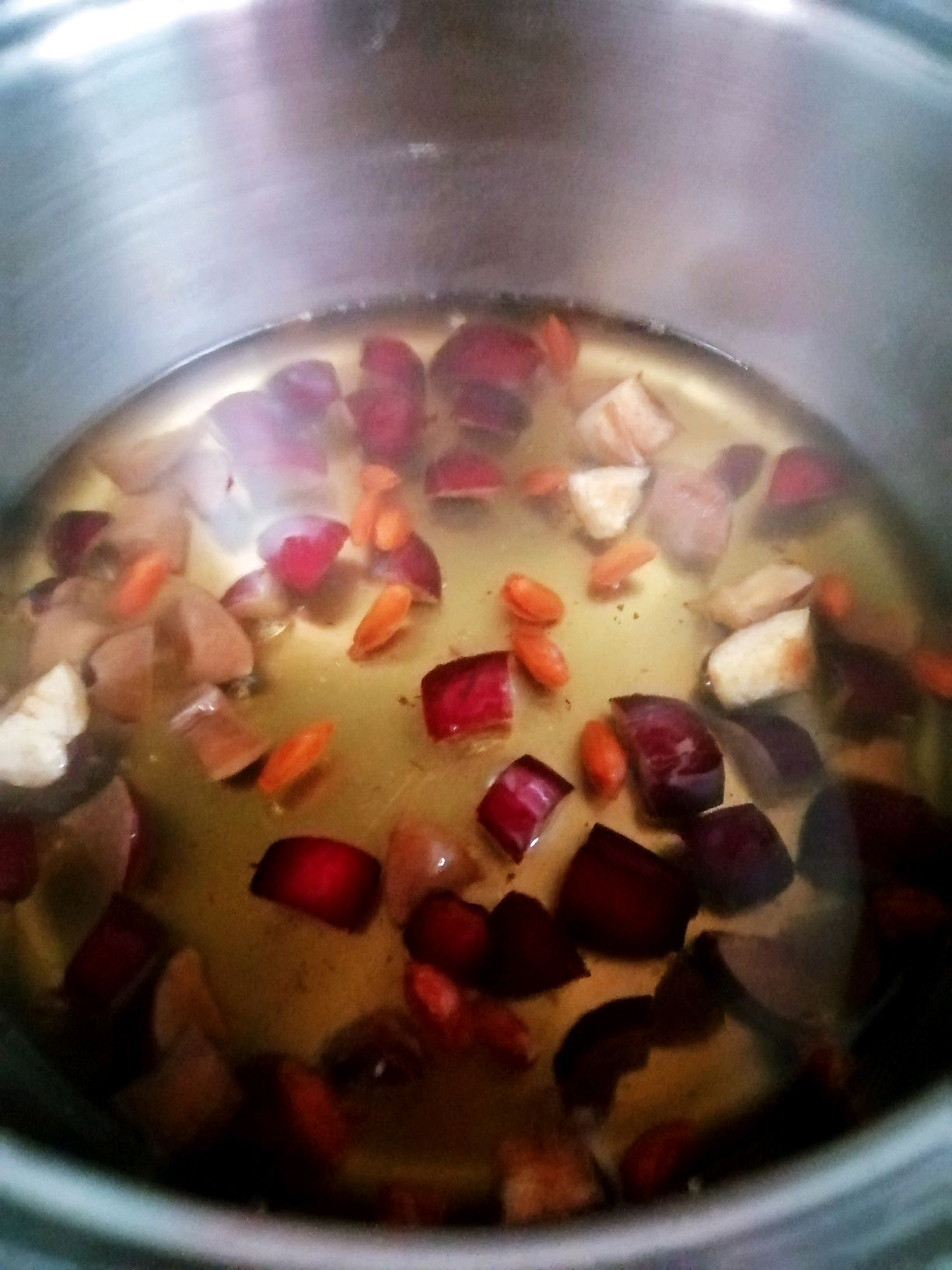 俪姐早餐之藕香小饼➕火龙果蛋白奶昔