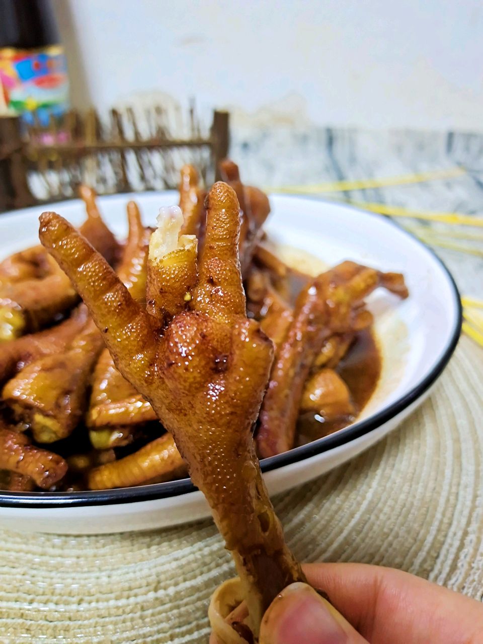 李锦记旧庄耗油～红烧鸡爪