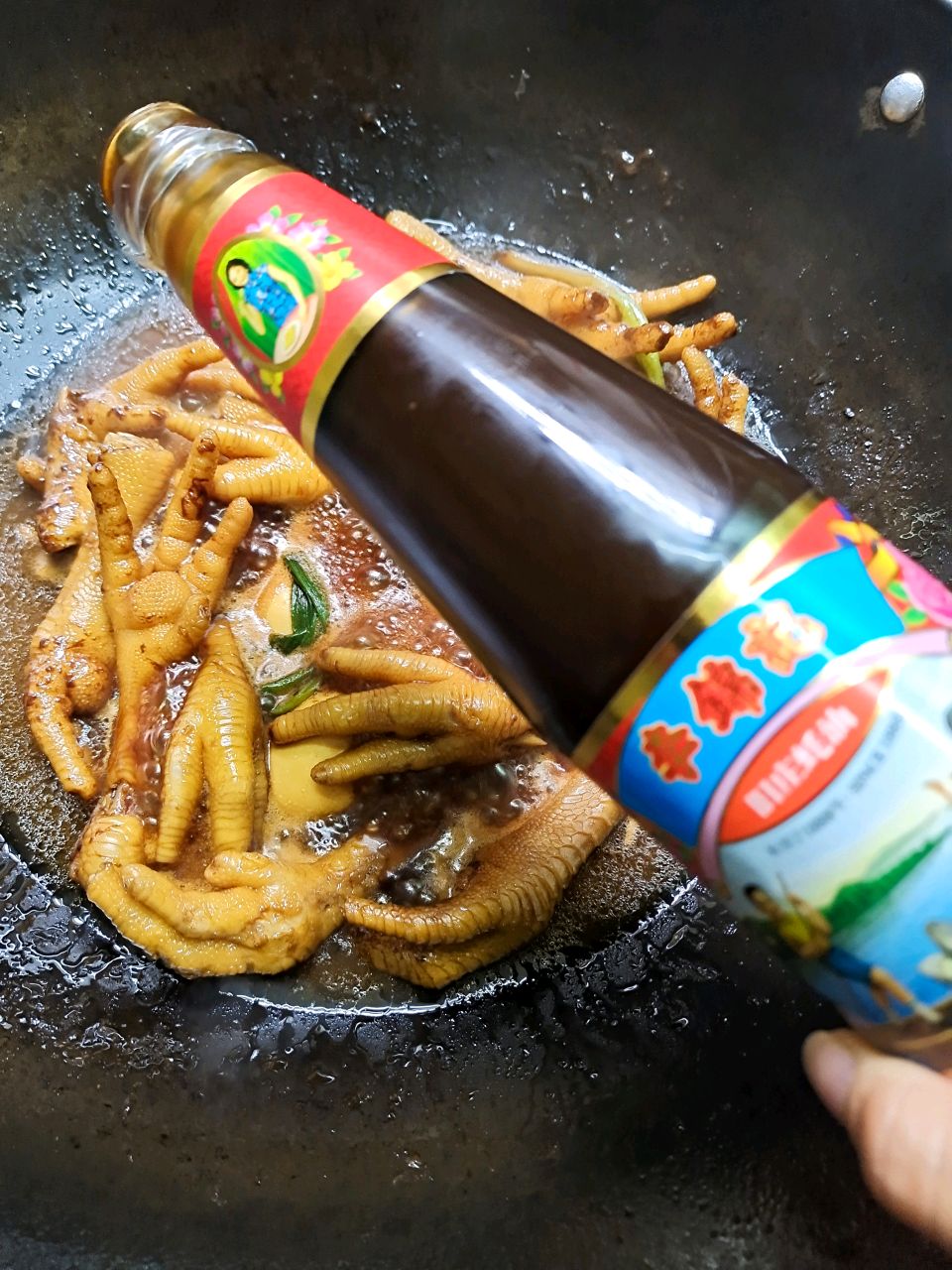 李锦记旧庄耗油～红烧鸡爪