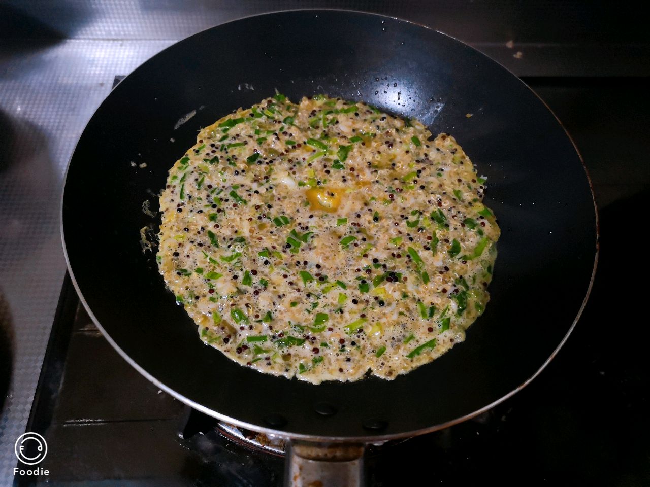 藜麦厚蛋烧